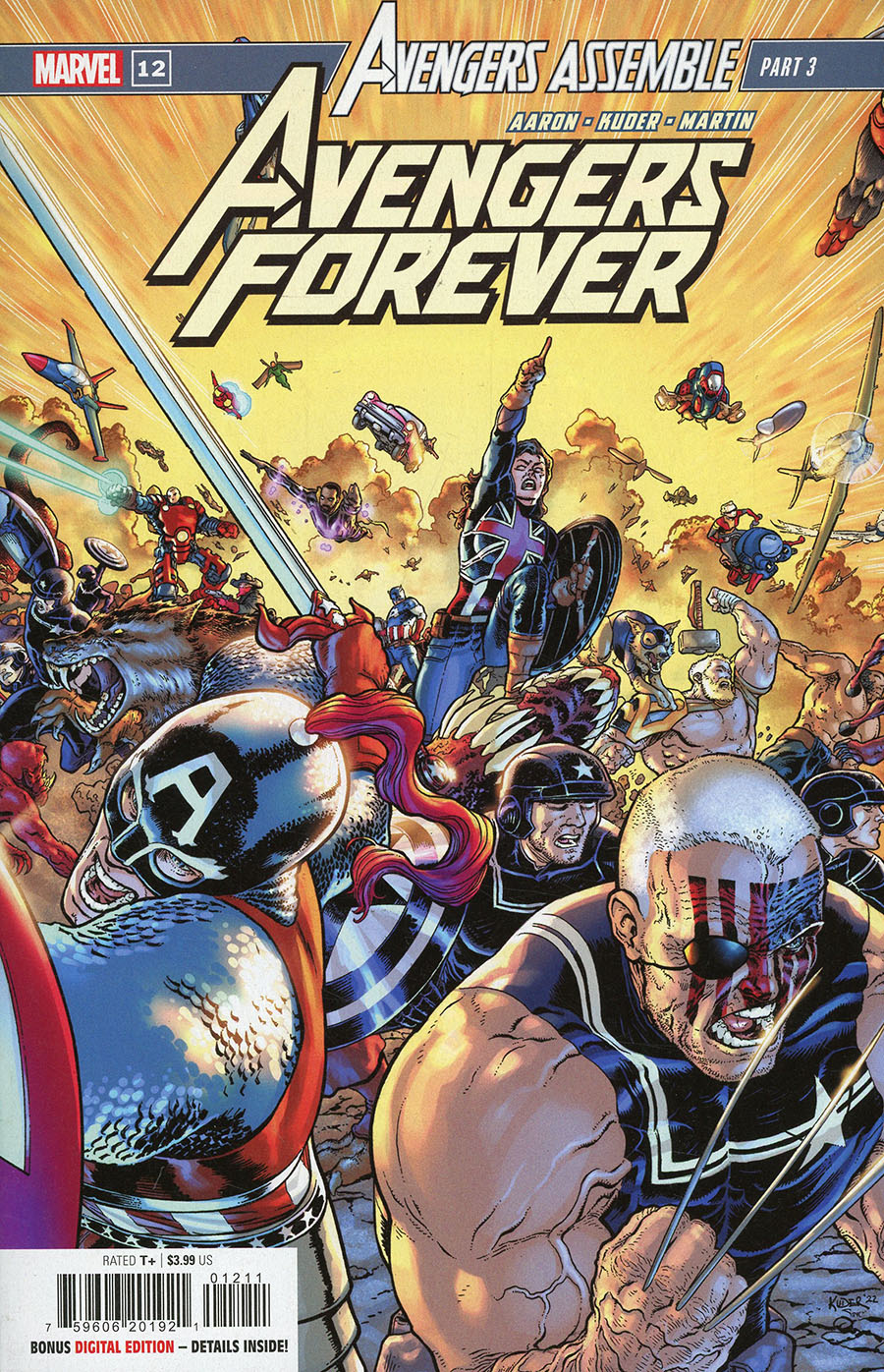 Avengers Forever Vol 2 #12 Cover A Regular Aaron Kuder Cover (Avengers Assemble Part 3)