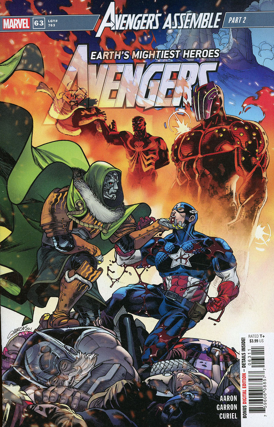 Avengers Vol 7 #63 Cover A Regular Javier Garron Cover (Avengers Assemble Part 2)