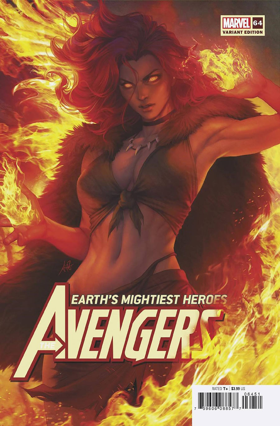 Avengers Vol 7 #64 Cover D Variant Stanley Artgerm Lau Cover (Avengers Assemble Part 4)