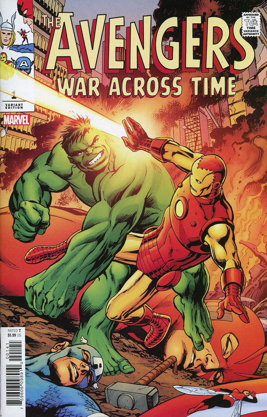 Avengers War Across Time #1 Cover C Variant Alan Davis Cover