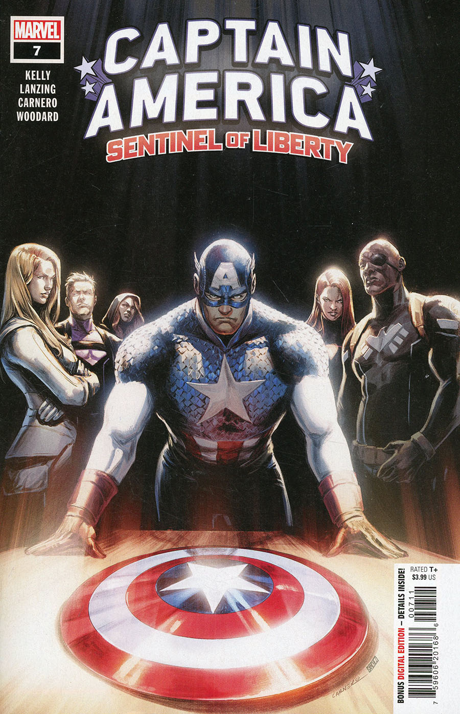 Captain America Sentinel Of Liberty Vol 2 #7 Cover A Regular Carmen Carnero Cover