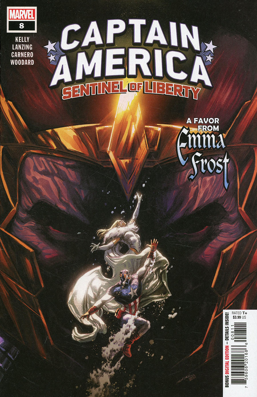 Captain America Sentinel Of Liberty Vol 2 #8 Cover A Regular Carmen Carnero Cover