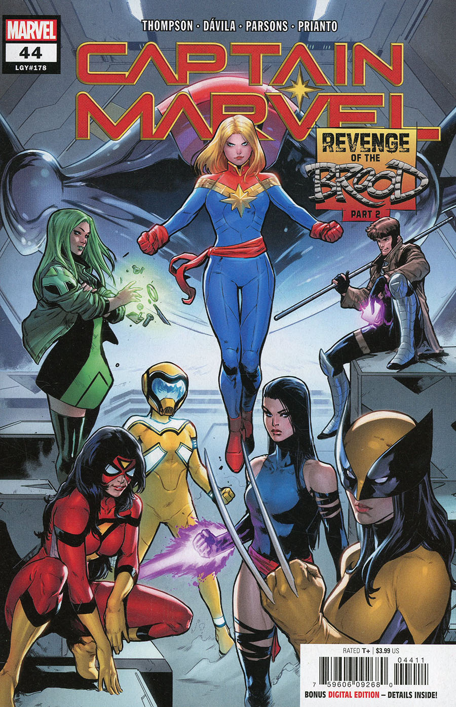 Captain Marvel Vol 9 #44 Cover A Regular Juan Frigeri Cover