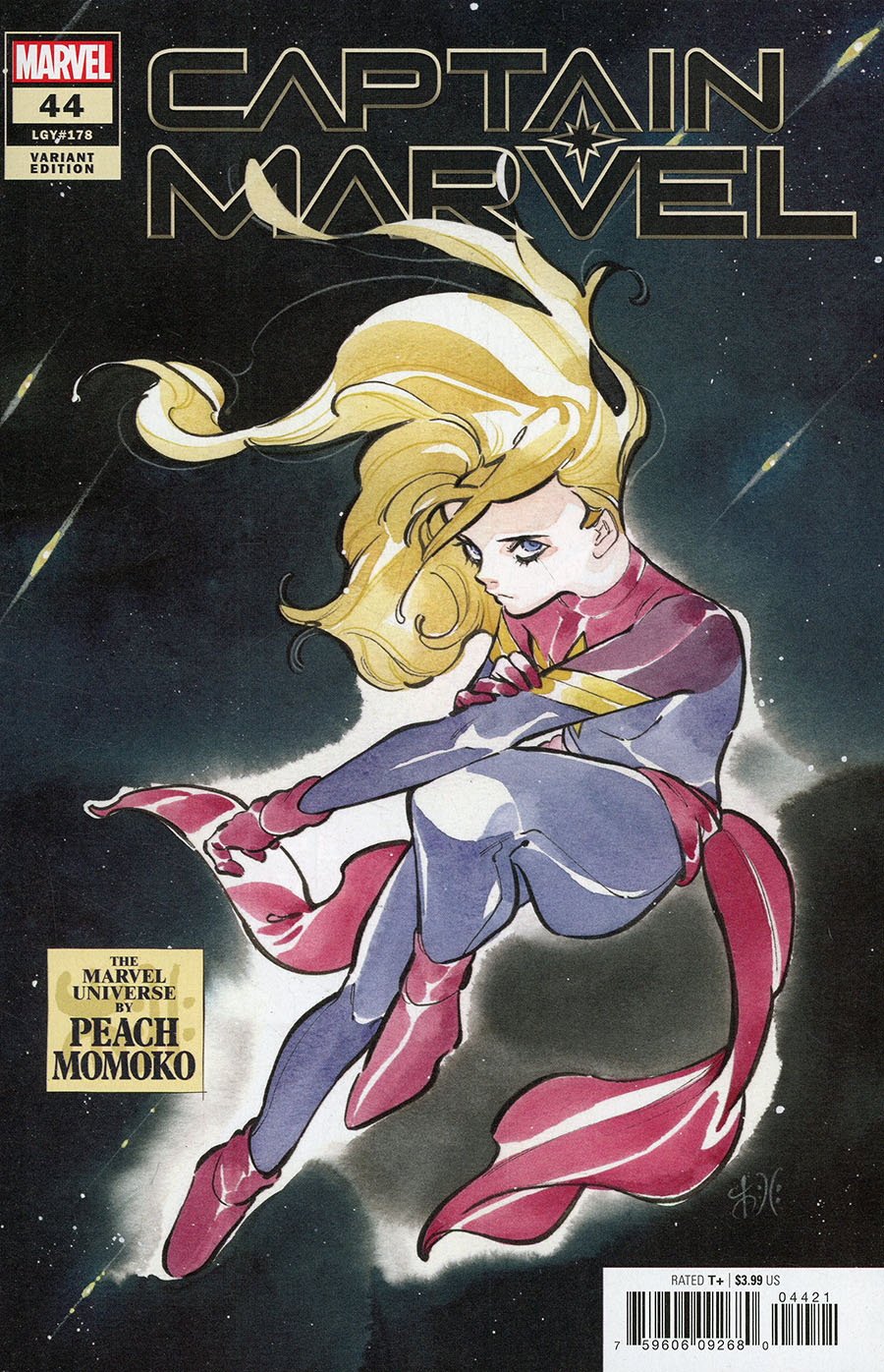 Captain Marvel Vol 9 #44 Cover B Variant Peach Momoko Cover