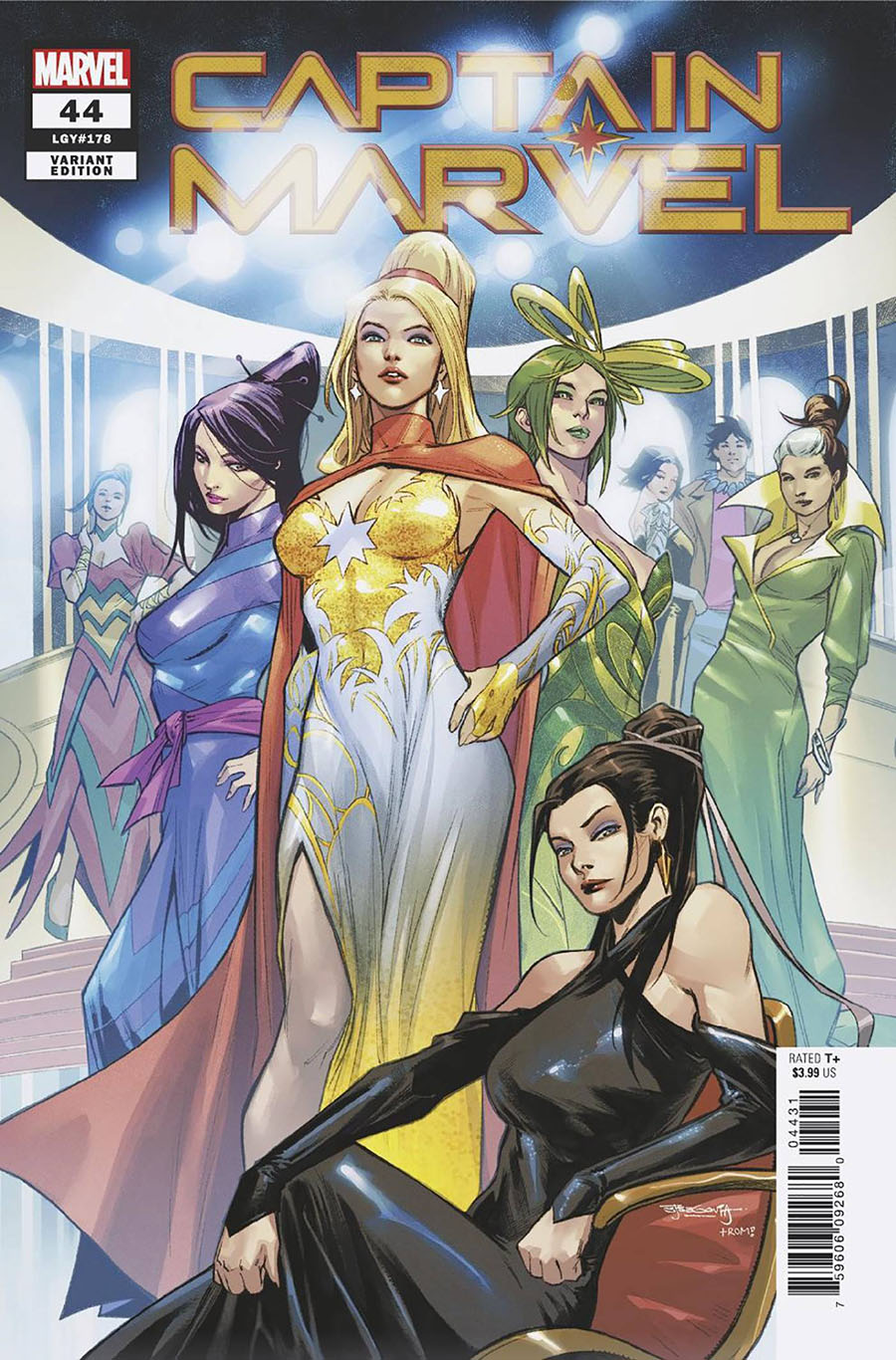Captain Marvel Vol 9 #44 Cover C Variant Stephen Segovia Cover