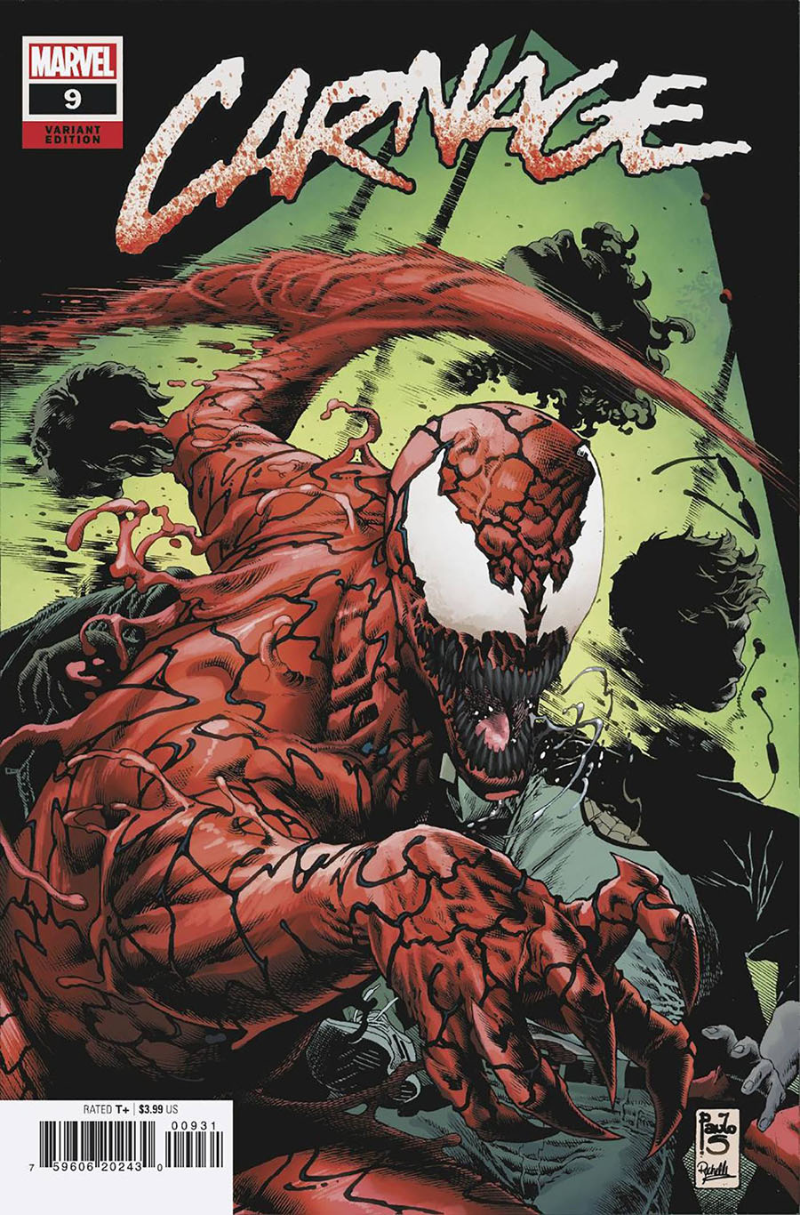 Carnage Vol 3 #9 Cover B Variant Paulo Siqueira Cover