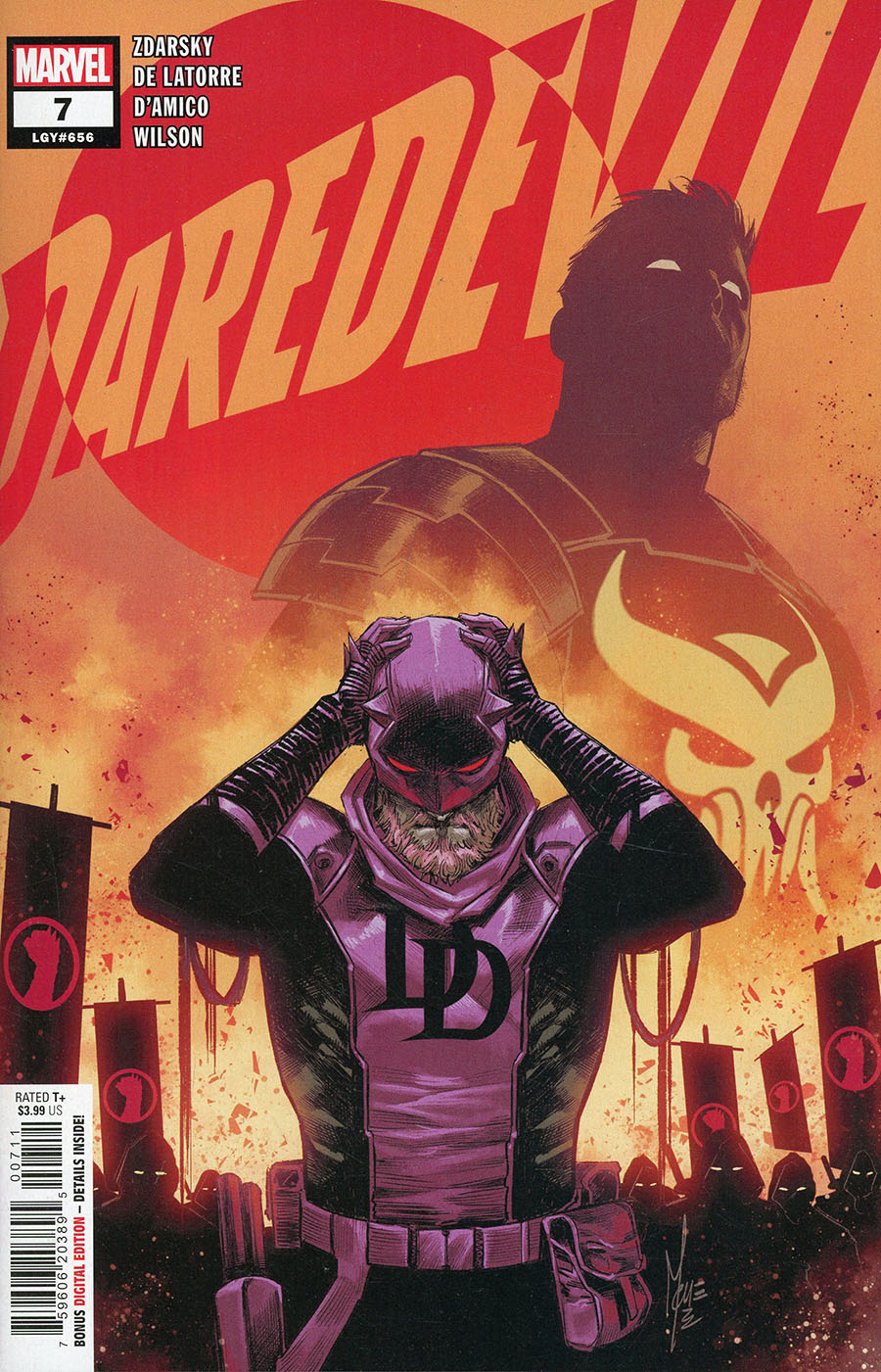 Daredevil Vol 7 #7 Cover A Regular Marco Checchetto Cover
