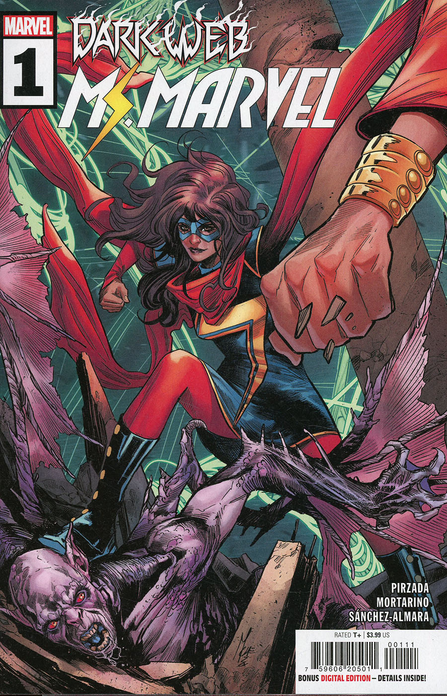 Dark Web Ms Marvel #1 Cover A Regular Marco Checchetto Cover