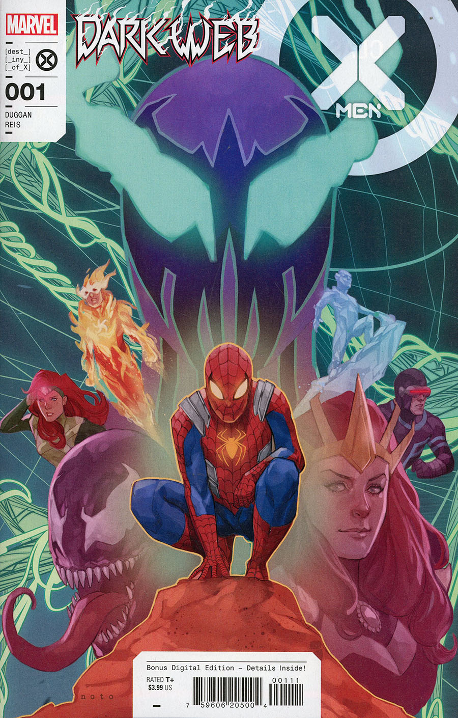 Dark Web X-Men #1 Cover A Regular Phil Noto Cover
