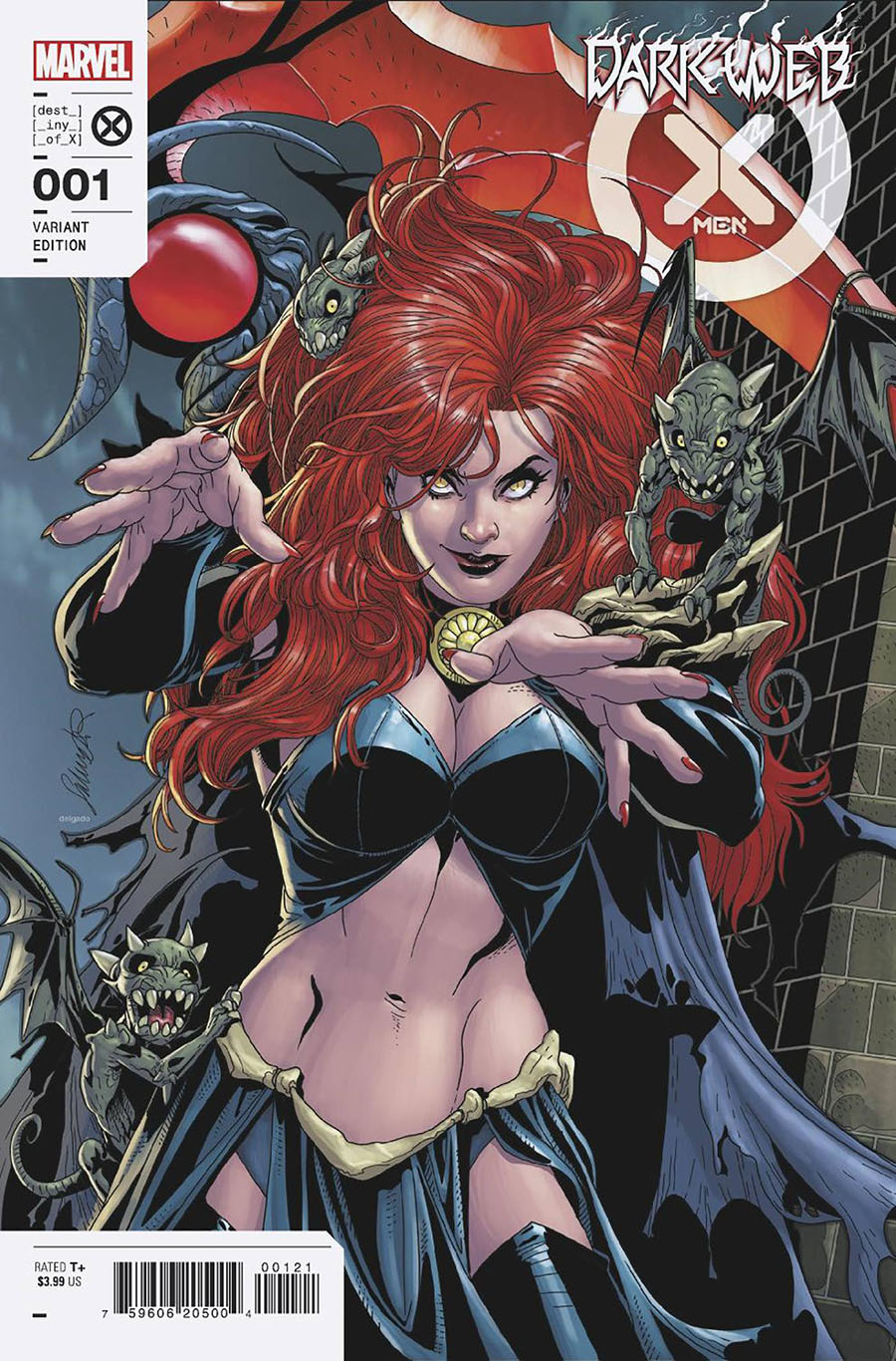 Dark Web X-Men #1 Cover B Variant Salvador Larroca Connecting Cover