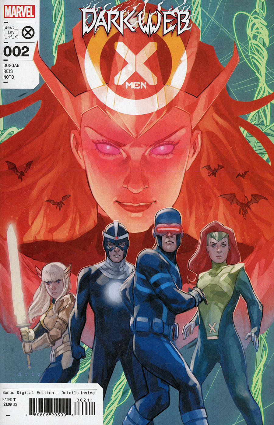 Dark Web X-Men #2 Cover A Regular Phil Noto Cover