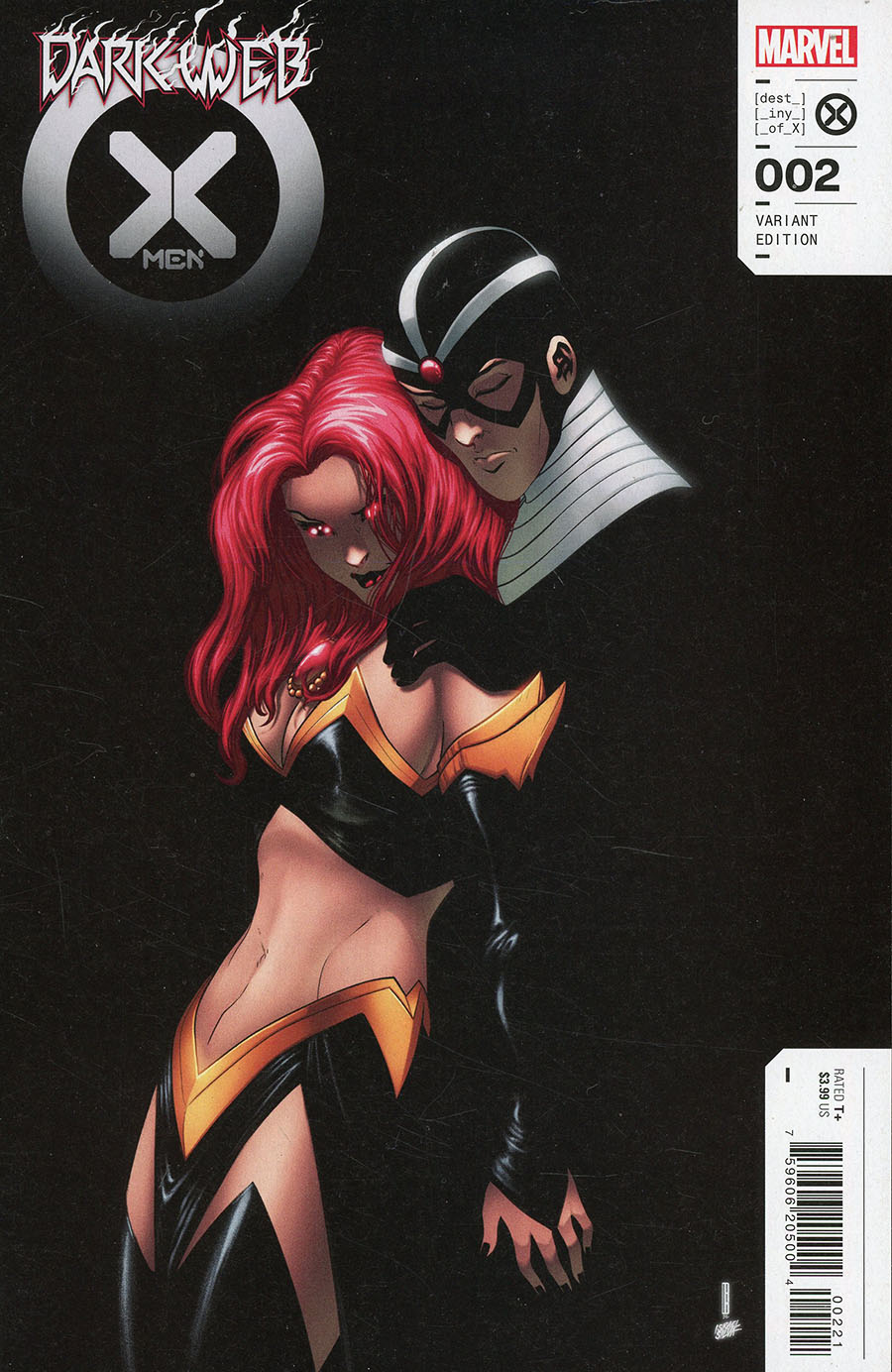 Dark Web X-Men #2 Cover B Variant David Baldeon Cover