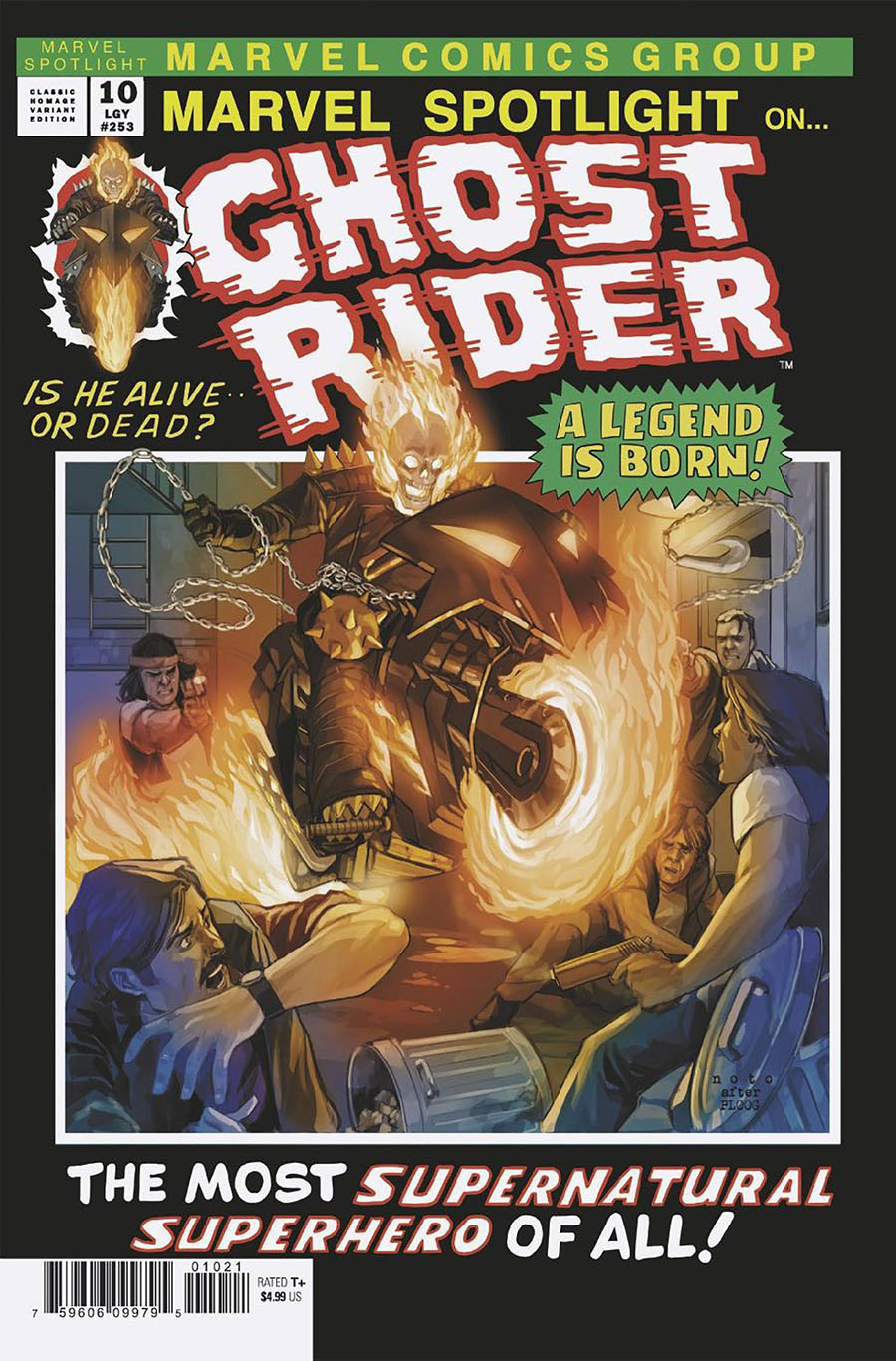 Ghost Rider Vol 9 #10 Cover B Variant Phil Noto Classic Homage Cover