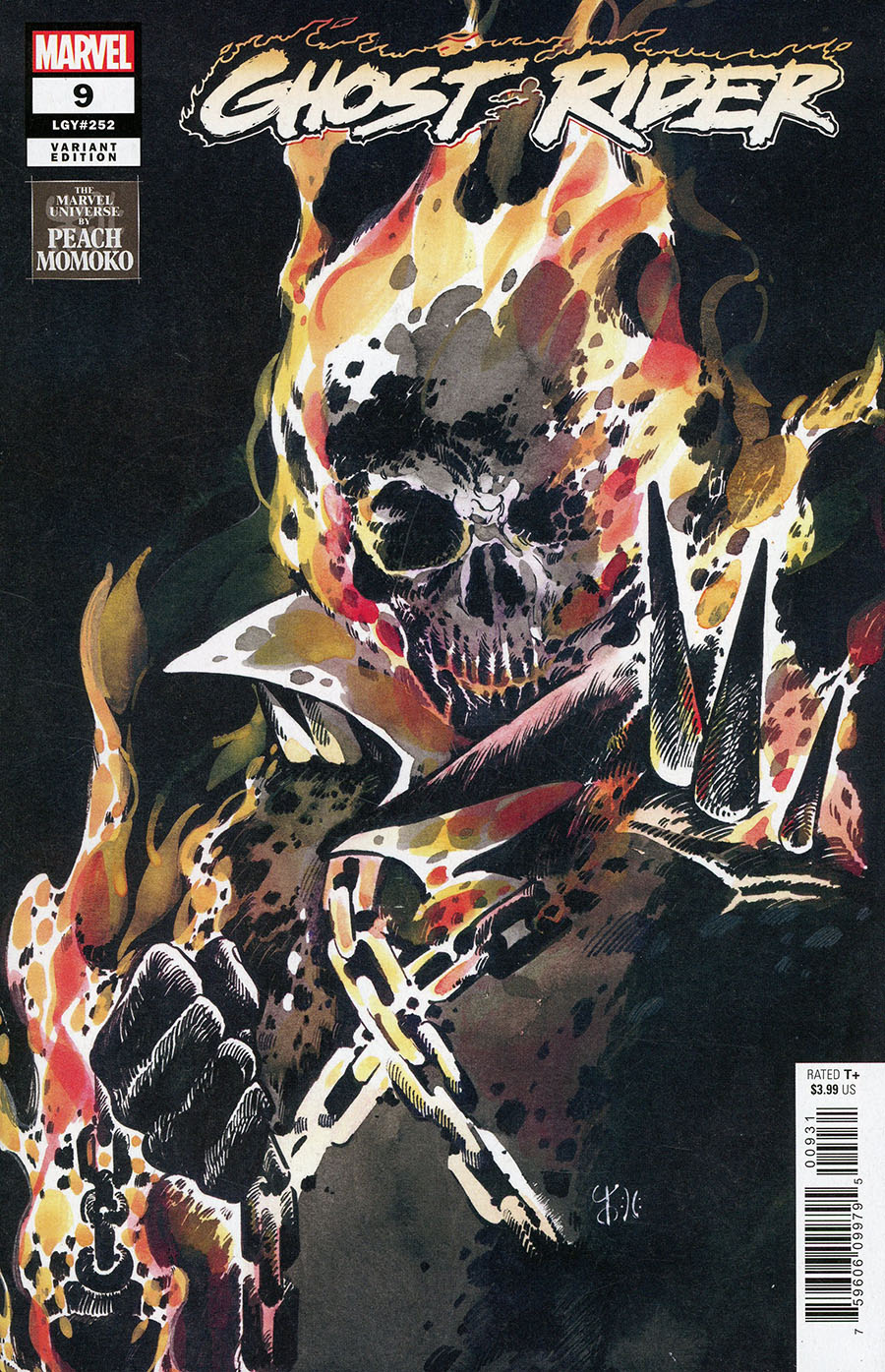 Ghost Rider Vol 9 #9 Cover B Variant Peach Momoko Cover