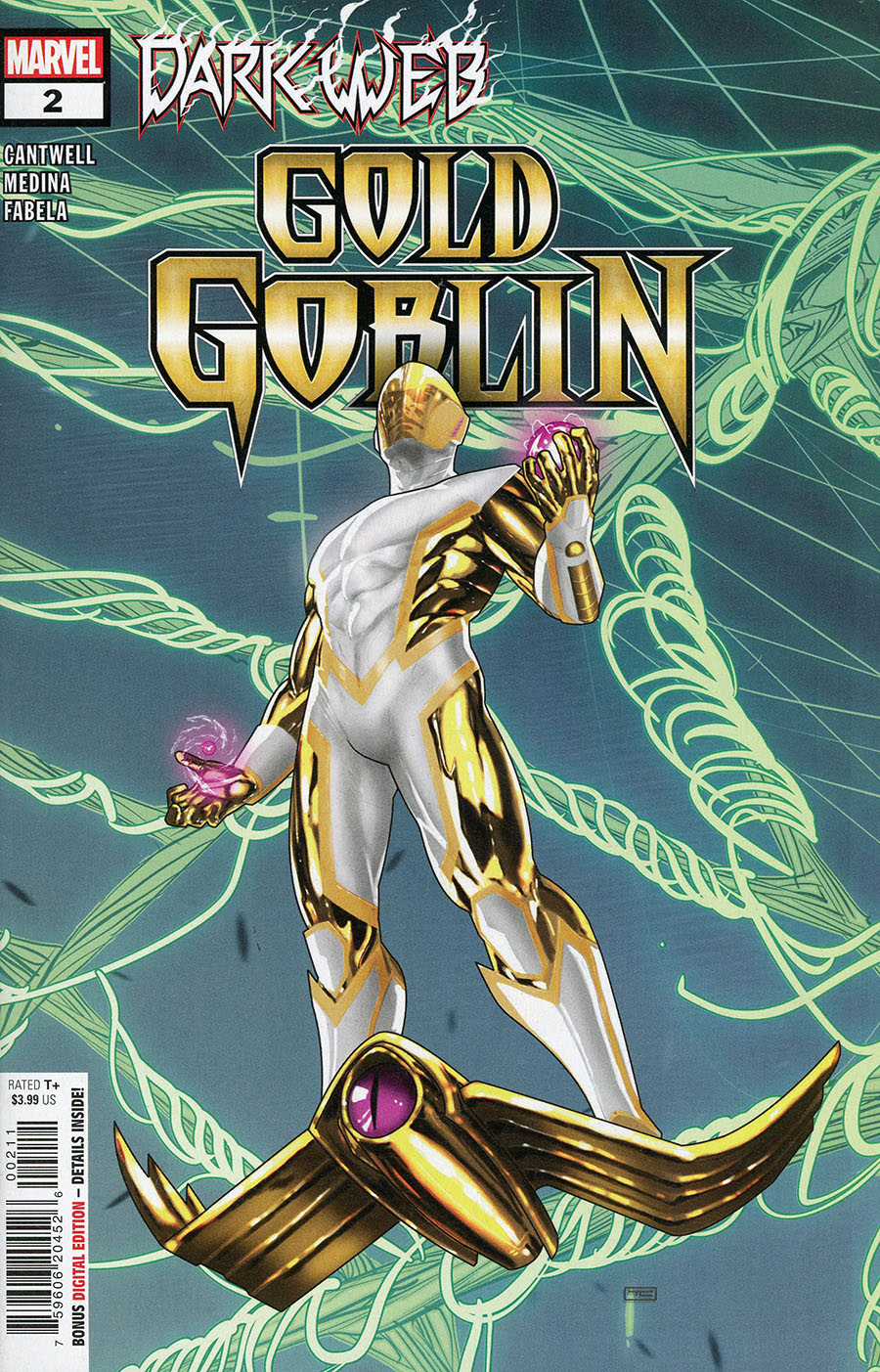 Gold Goblin #2 Cover A Regular Taurin Clarke Cover (Dark Web Tie-In)