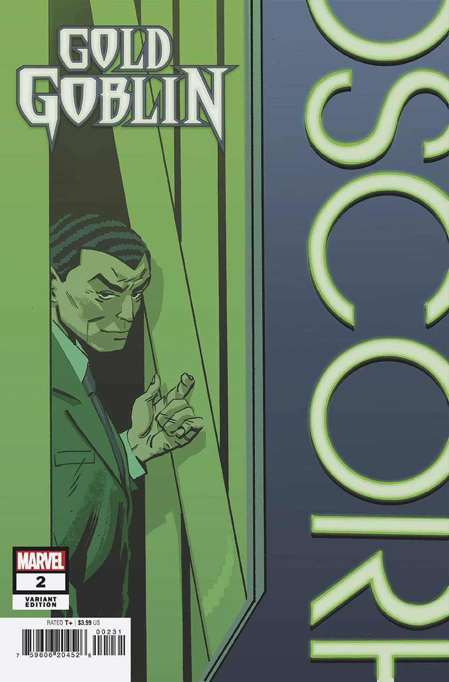 Gold Goblin #2 Cover C Variant Tom Reilly Window Shades Cover (Dark Web Tie-In)