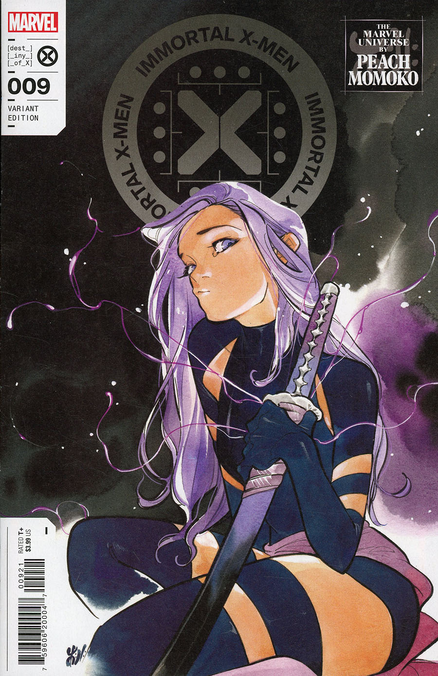 Immortal X-Men #9 Cover B Variant Peach Momoko Cover