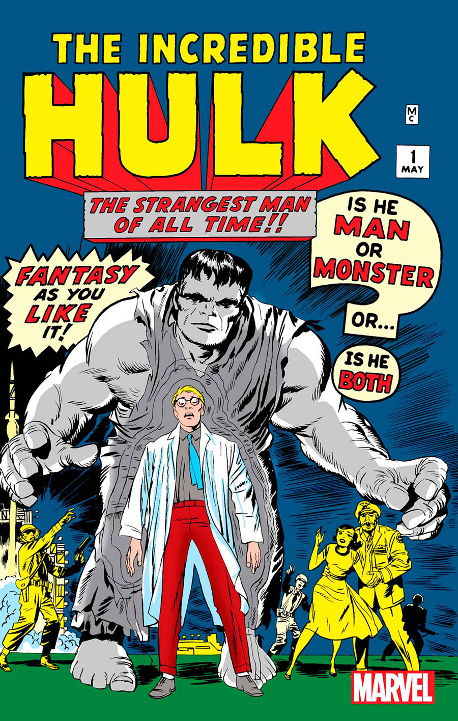 Incredible Hulk #1 Cover F Facsimile Edition New Ptg