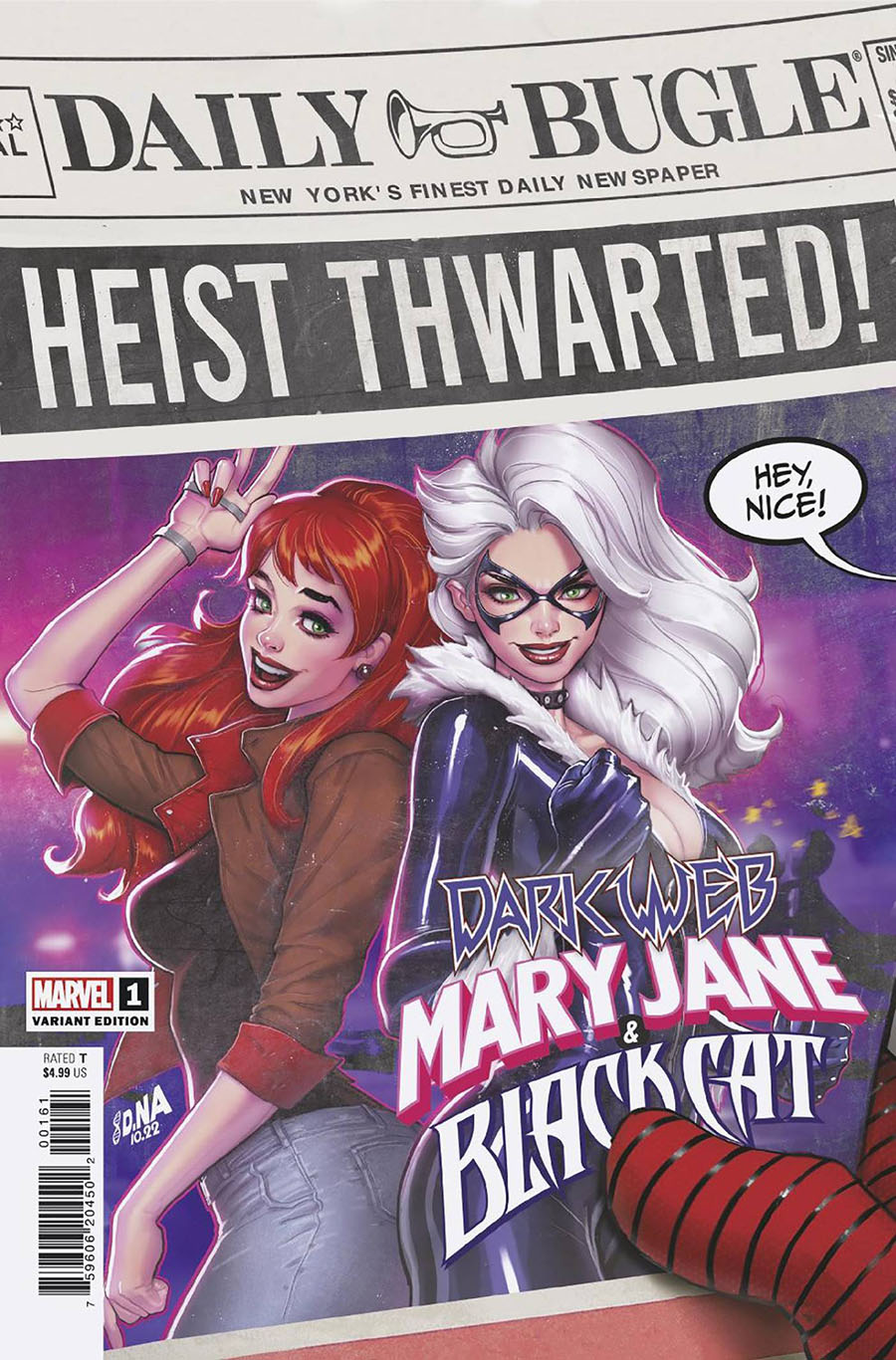 Mary Jane And Black Cat #1 Cover D Variant David Nakayama Cover (Dark Web Tie-In)