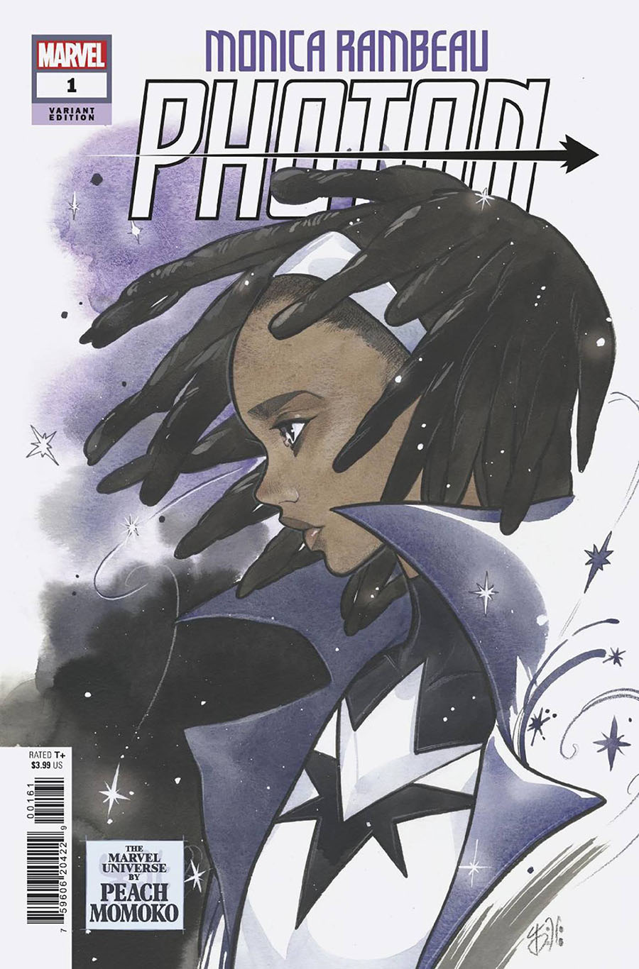 Monica Rambeau Photon #1 Cover D Variant Peach Momoko Marvel Universe Cover