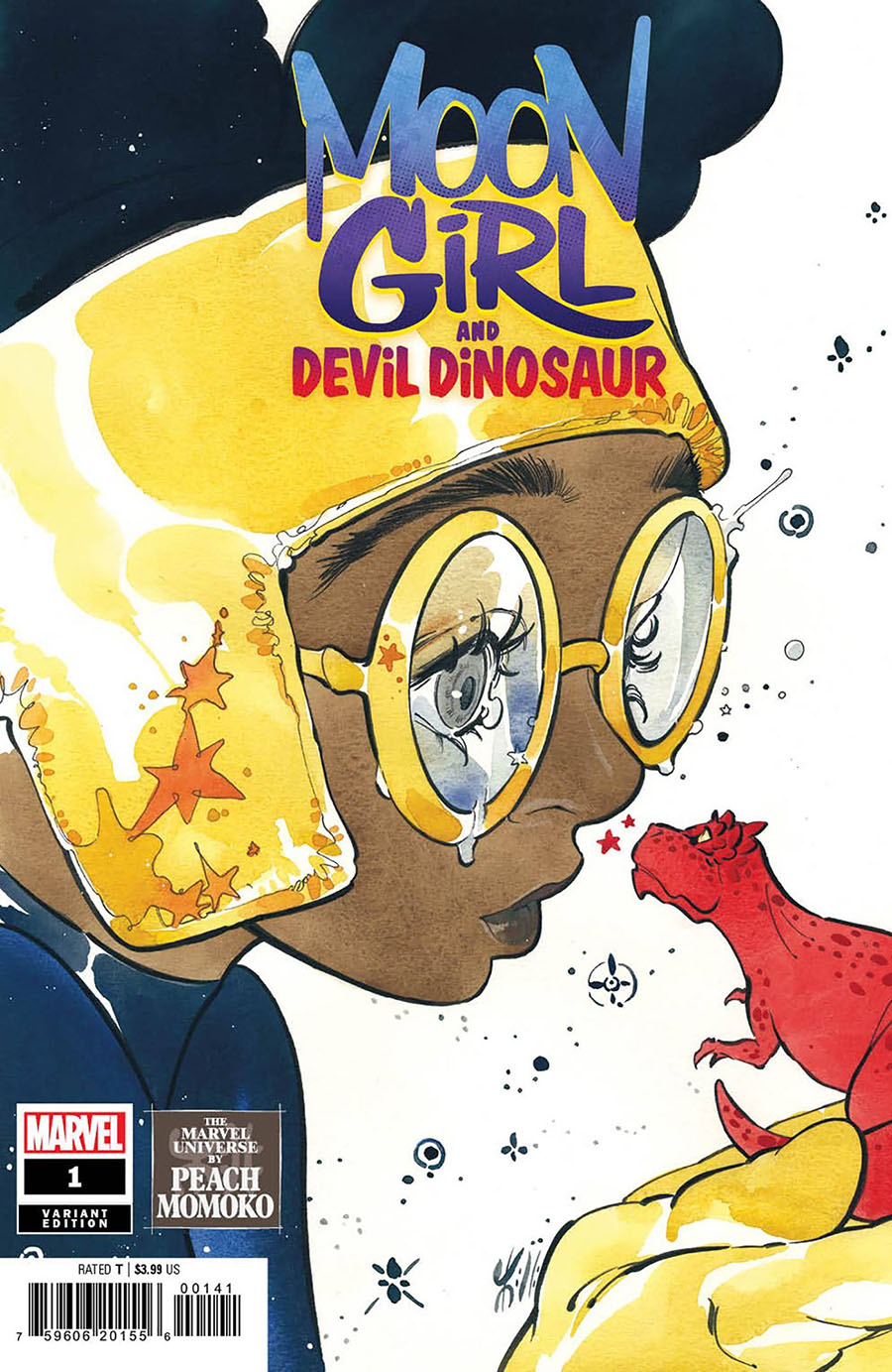 Moon Girl And Devil Dinosaur Vol 2 #1 Cover C Variant Peach Momoko Cover