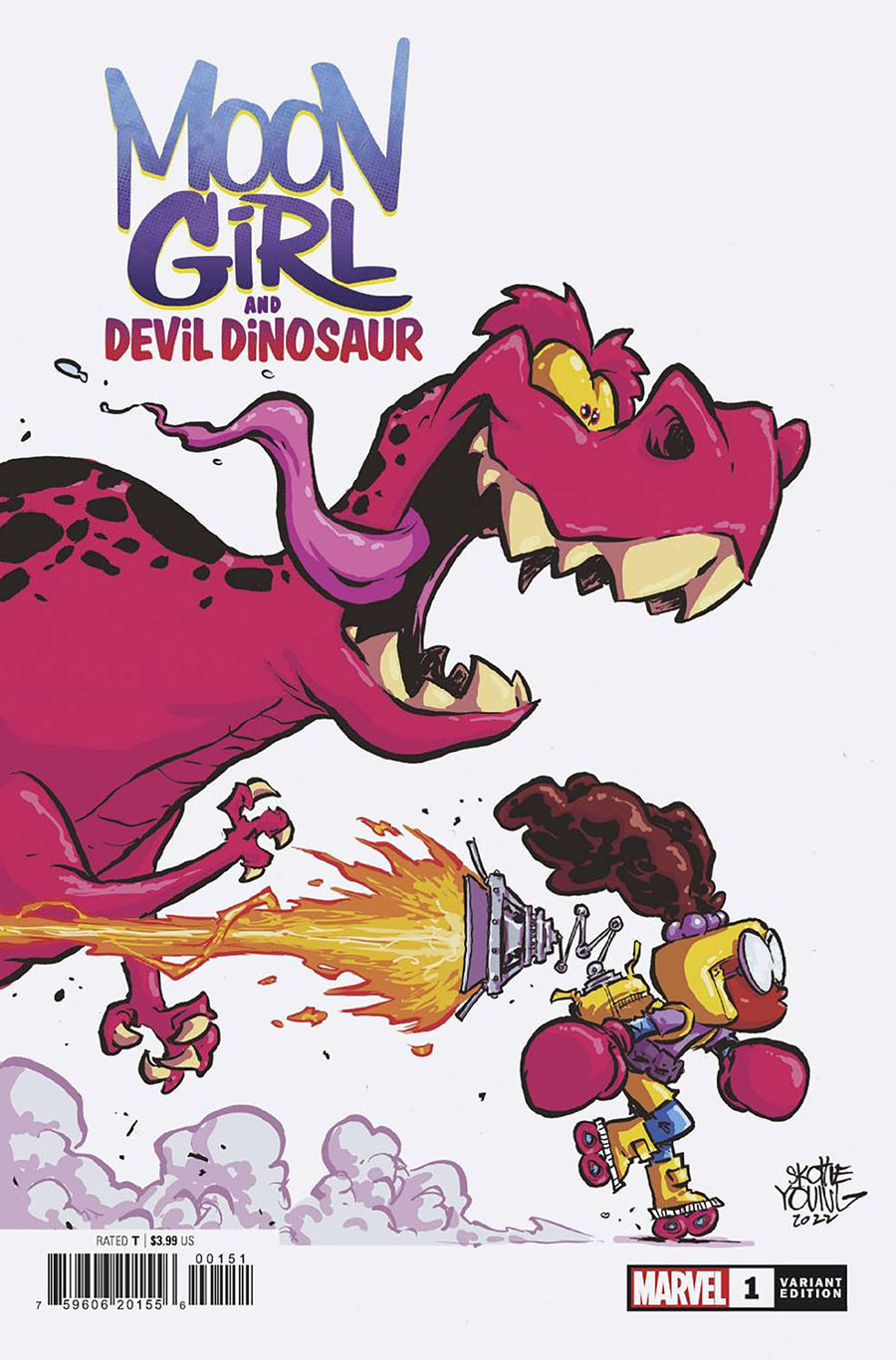 Moon Girl And Devil Dinosaur Vol 2 #1 Cover D Variant Skottie Young Cover