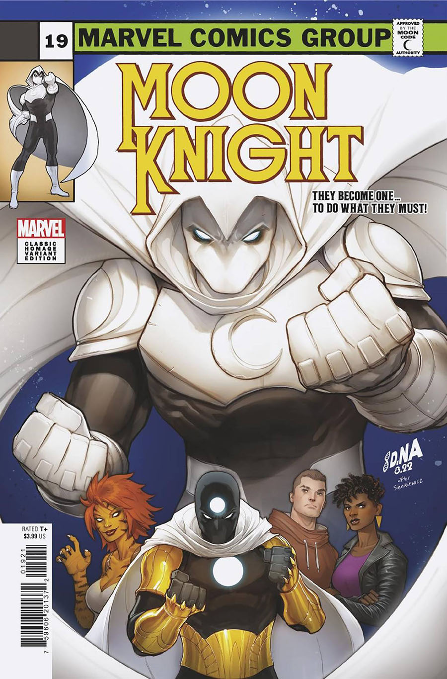 Moon Knight Vol 9 #19 Cover B Variant David Nakayama Classic Homage Cover