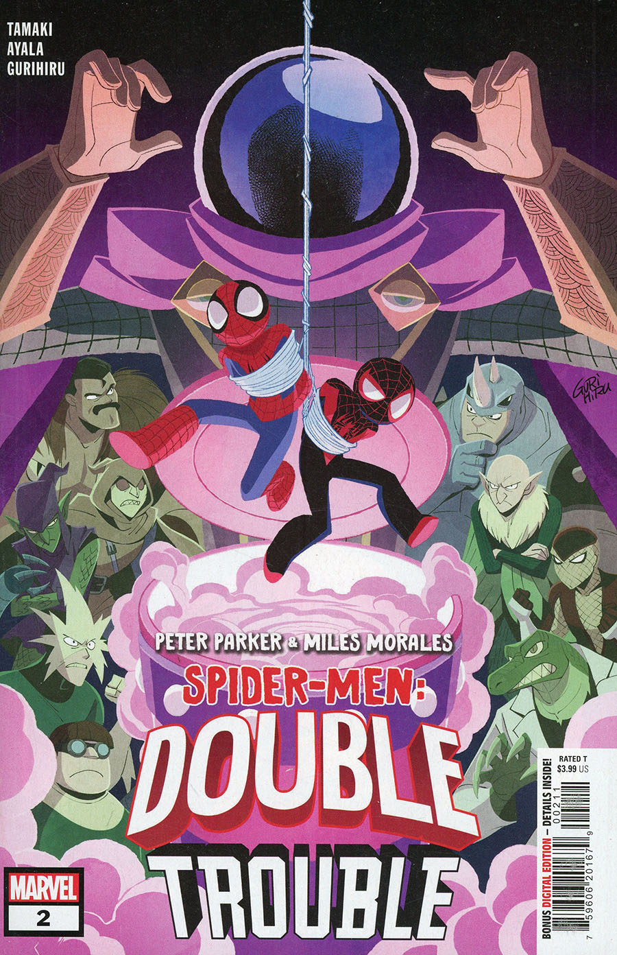 Peter Parker & Miles Morales Spider-Men Double Trouble #2 Cover A Regular Gurihiru Cover