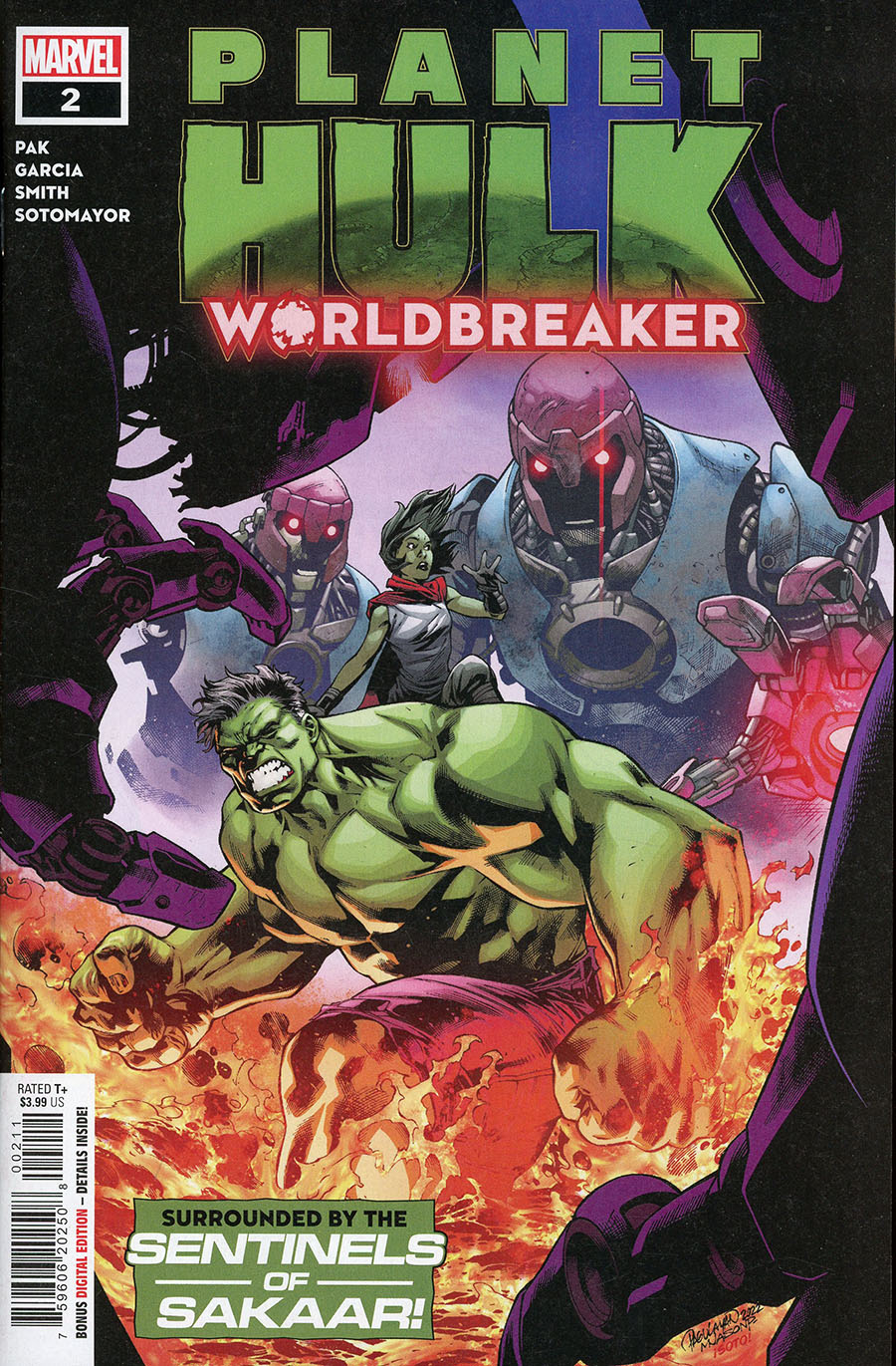 Planet Hulk Worldbreaker #2 Cover A Regular Carlo Pagulayan Cover