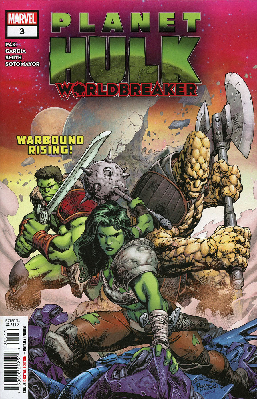 Planet Hulk Worldbreaker #3 Cover A Regular Carlos Pagulayan Cover
