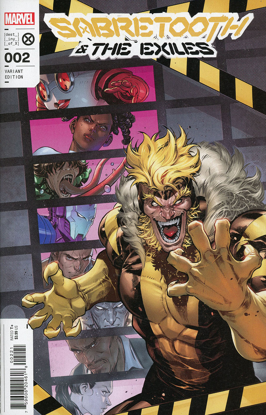 Sabretooth And The Exiles #2 Cover B Variant Iban Coello Cover