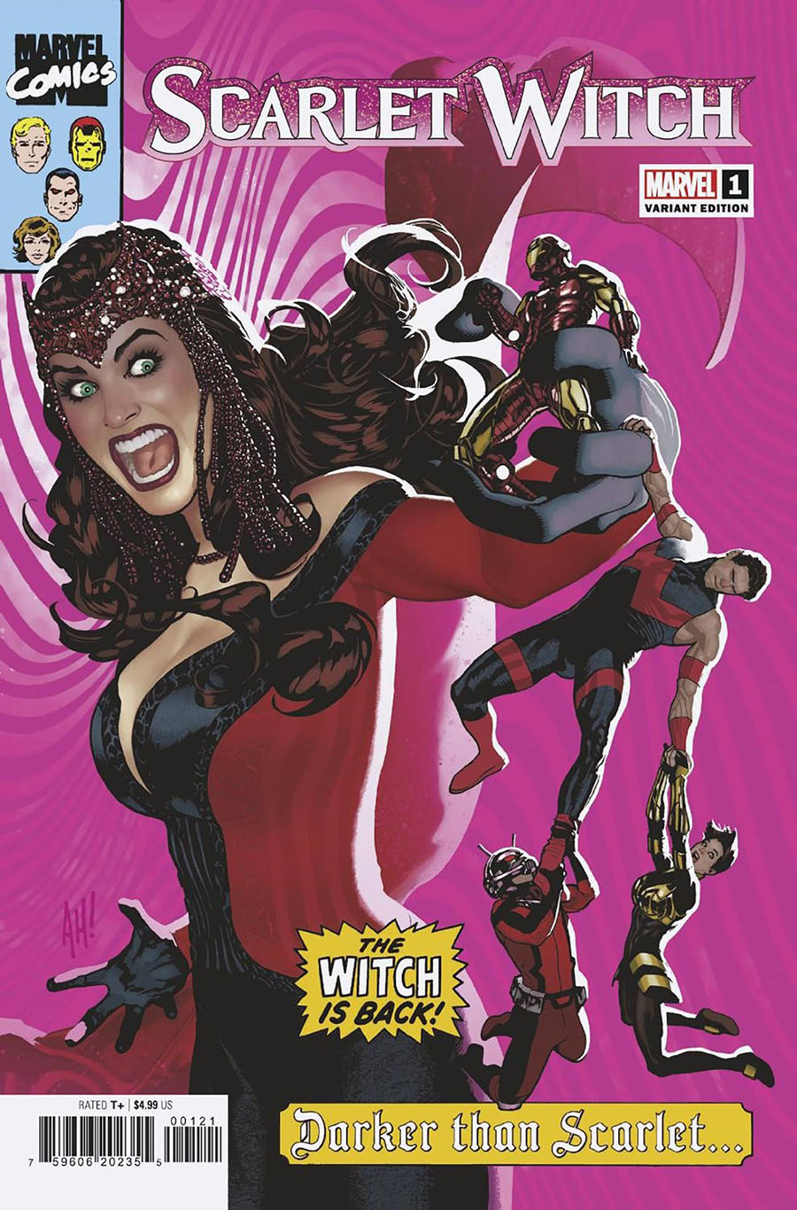 Scarlet Witch Vol 3 #1 Cover B Variant Adam Hughes Classic Homage Cover