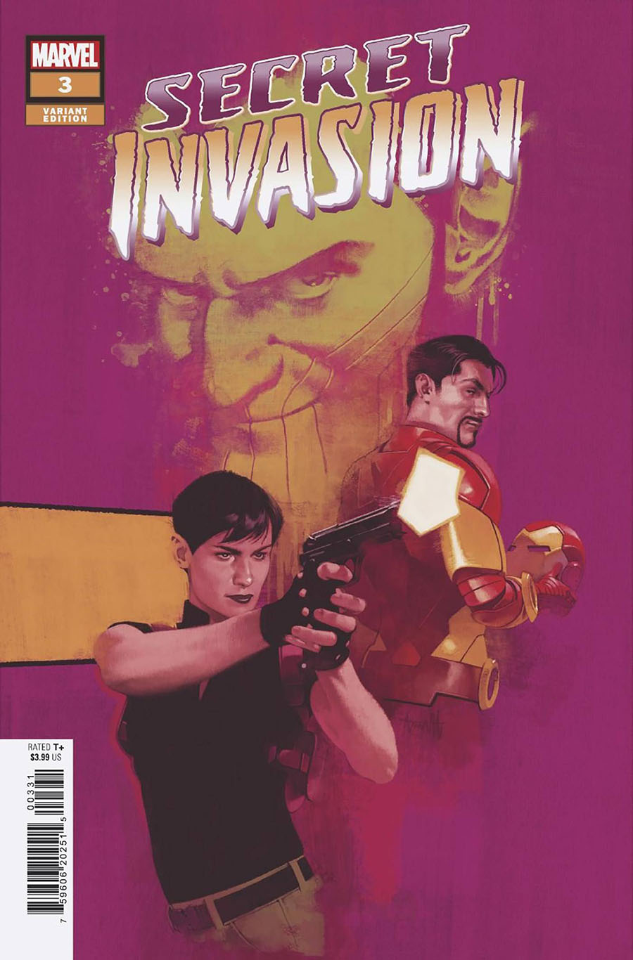 Secret Invasion Vol 2 #3 Cover C Variant Marc Aspinall Cover