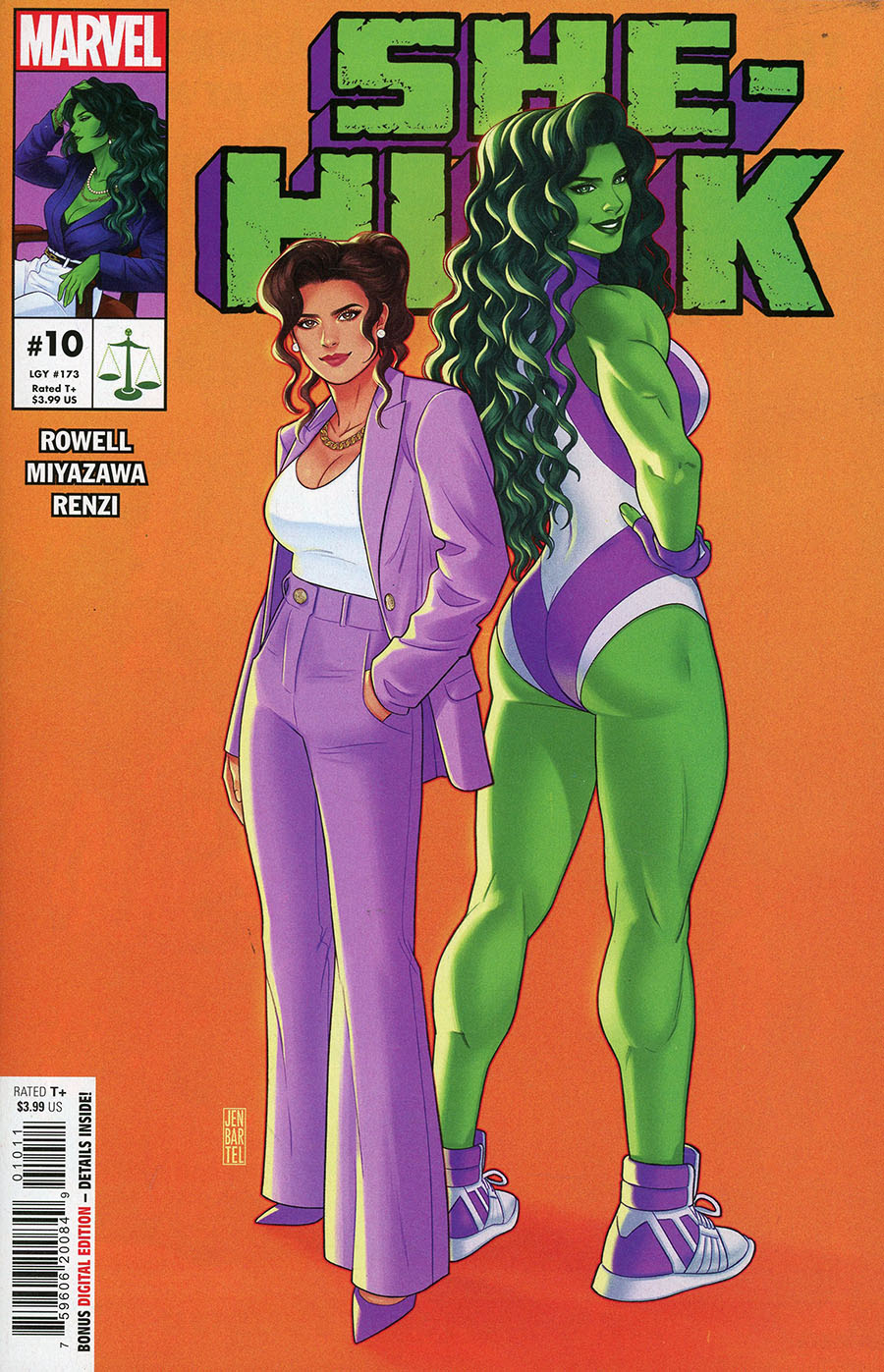 She-Hulk Vol 4 #10 Cover A Regular Jen Bartel Cover