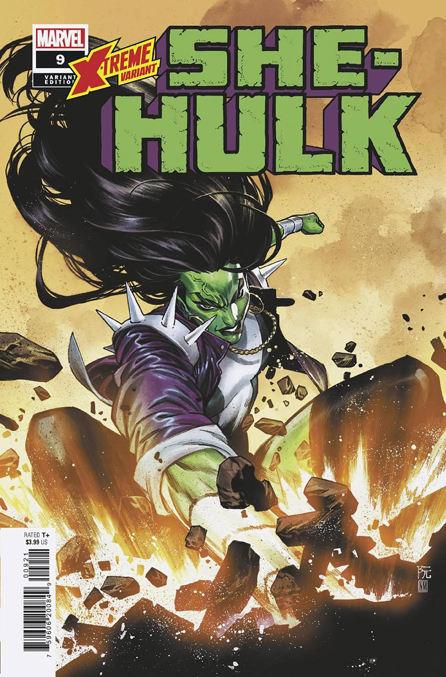She-Hulk Vol 4 #9 Cover B Variant Dike Ruan X-Treme Marvel Cover