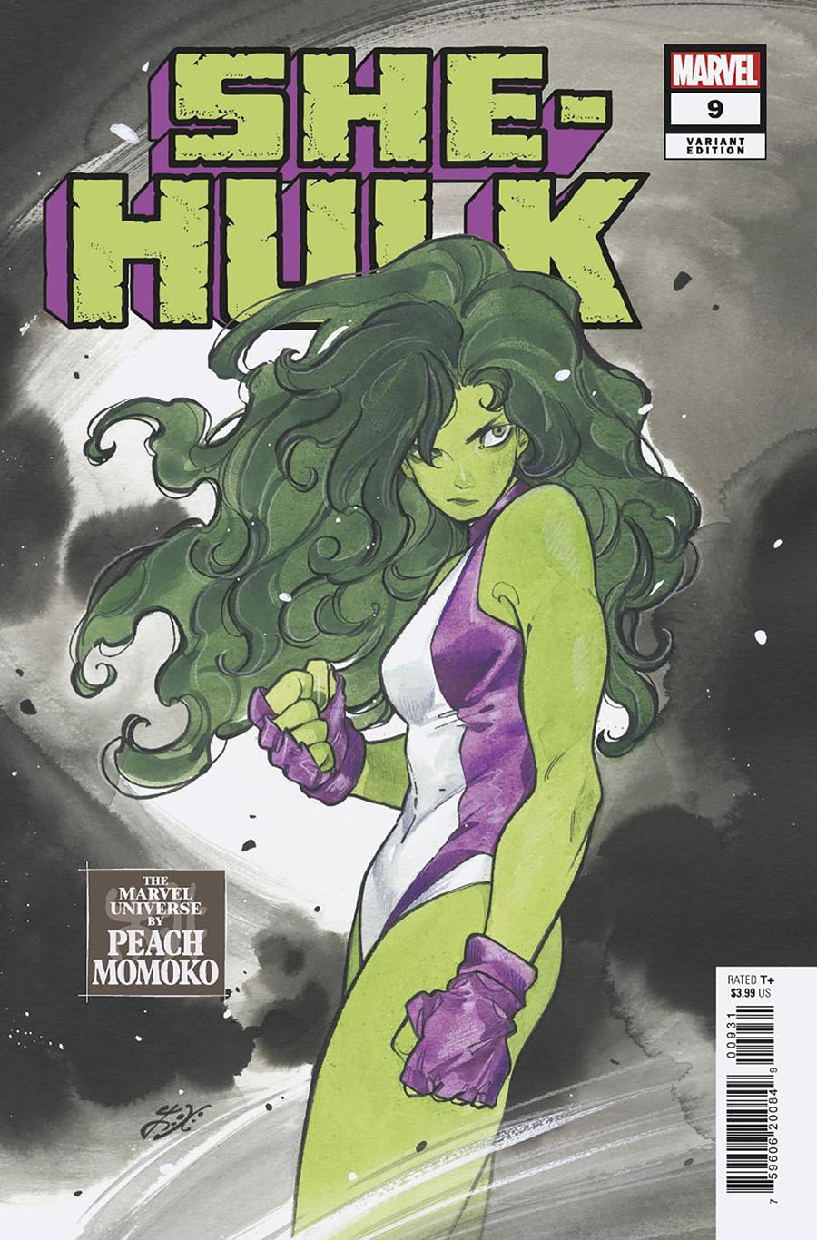 She-Hulk Vol 4 #9 Cover D Variant Peach Momoko Marvel Universe Cover