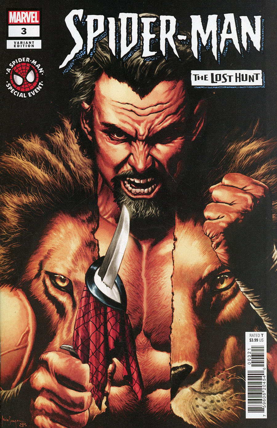 Spider-Man Lost Hunt #3 Cover B Variant Mico Suayan Cover