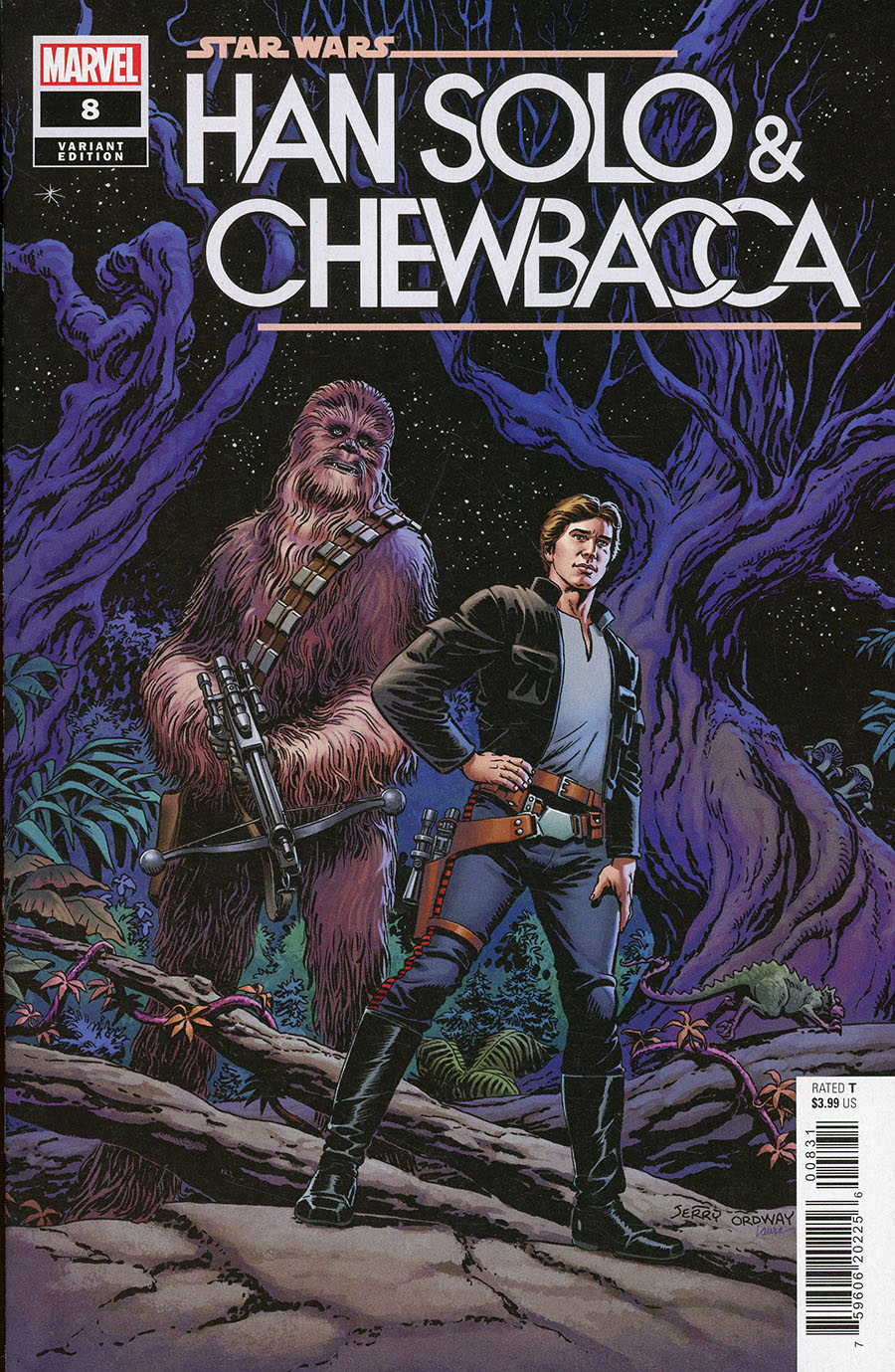 Star Wars Han Solo & Chewbacca #8 Cover C Variant Jerry Ordway Cover