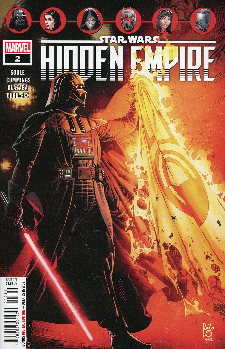 Star Wars Hidden Empire #2 Cover A Regular Paulo Siqueira Cover