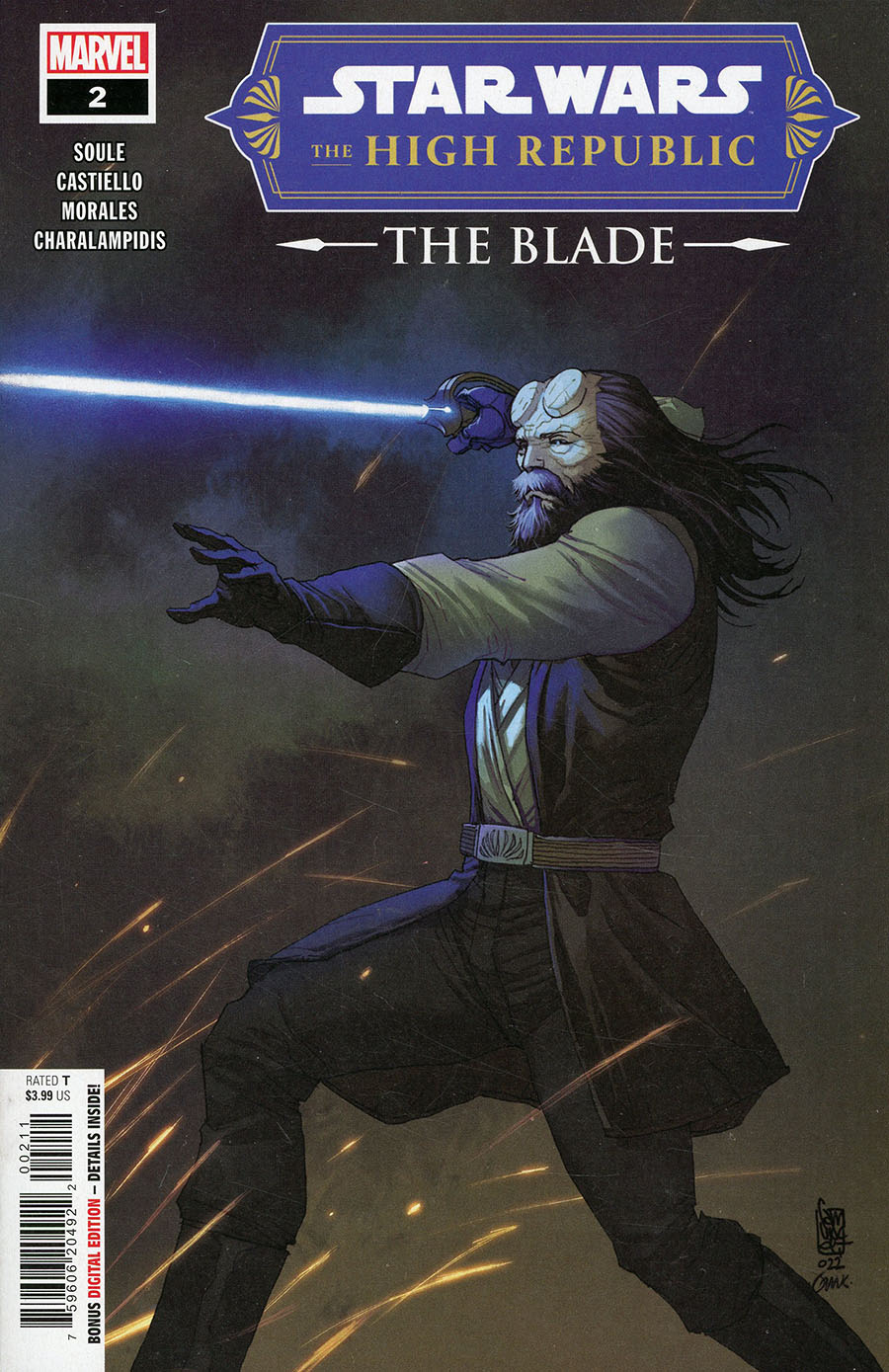 Star Wars The High Republic Blade #2 Cover A Regular Giuseppe Camuncoli Cover (Limit 1 Per Customer)