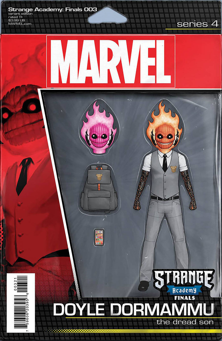 Strange Academy Finals #3 Cover B Variant John Tyler Christopher Action Figure Cover