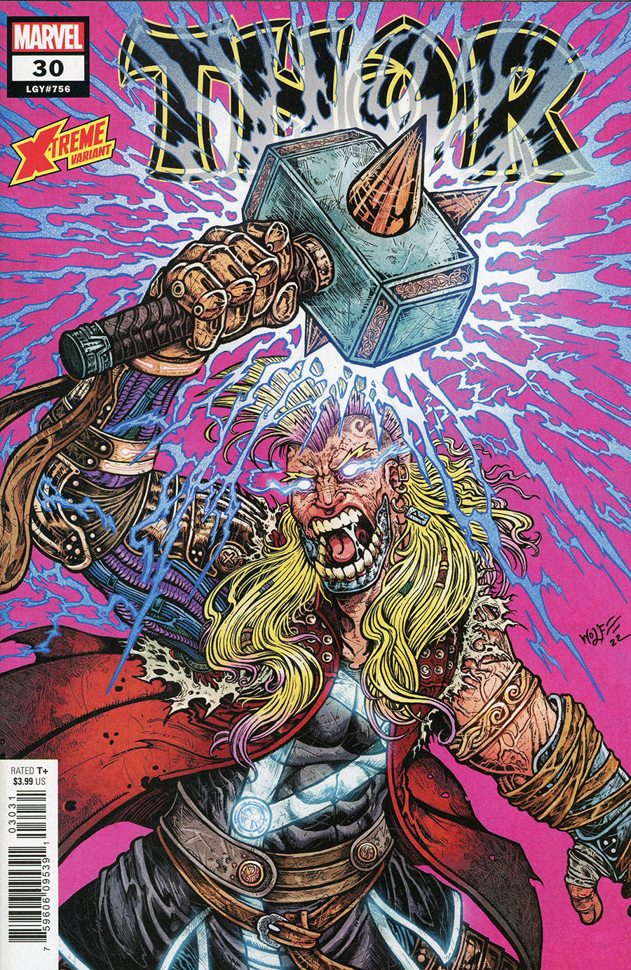 Thor Vol 6 #30 Cover B Variant Maria Wolf X-Treme Marvel Cover