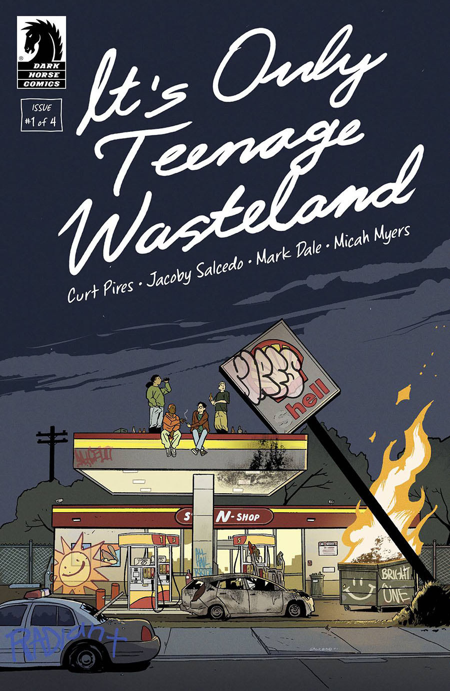 Its Only Teenage Wasteland #1 Cover A Regular Jacoby Salcedo Cover