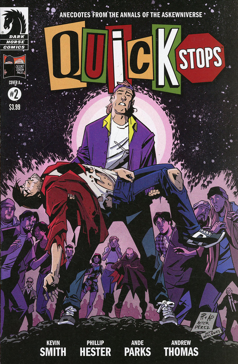 Quick Stops #2 Cover A Regular Phil Hester & Ande Parks Cover