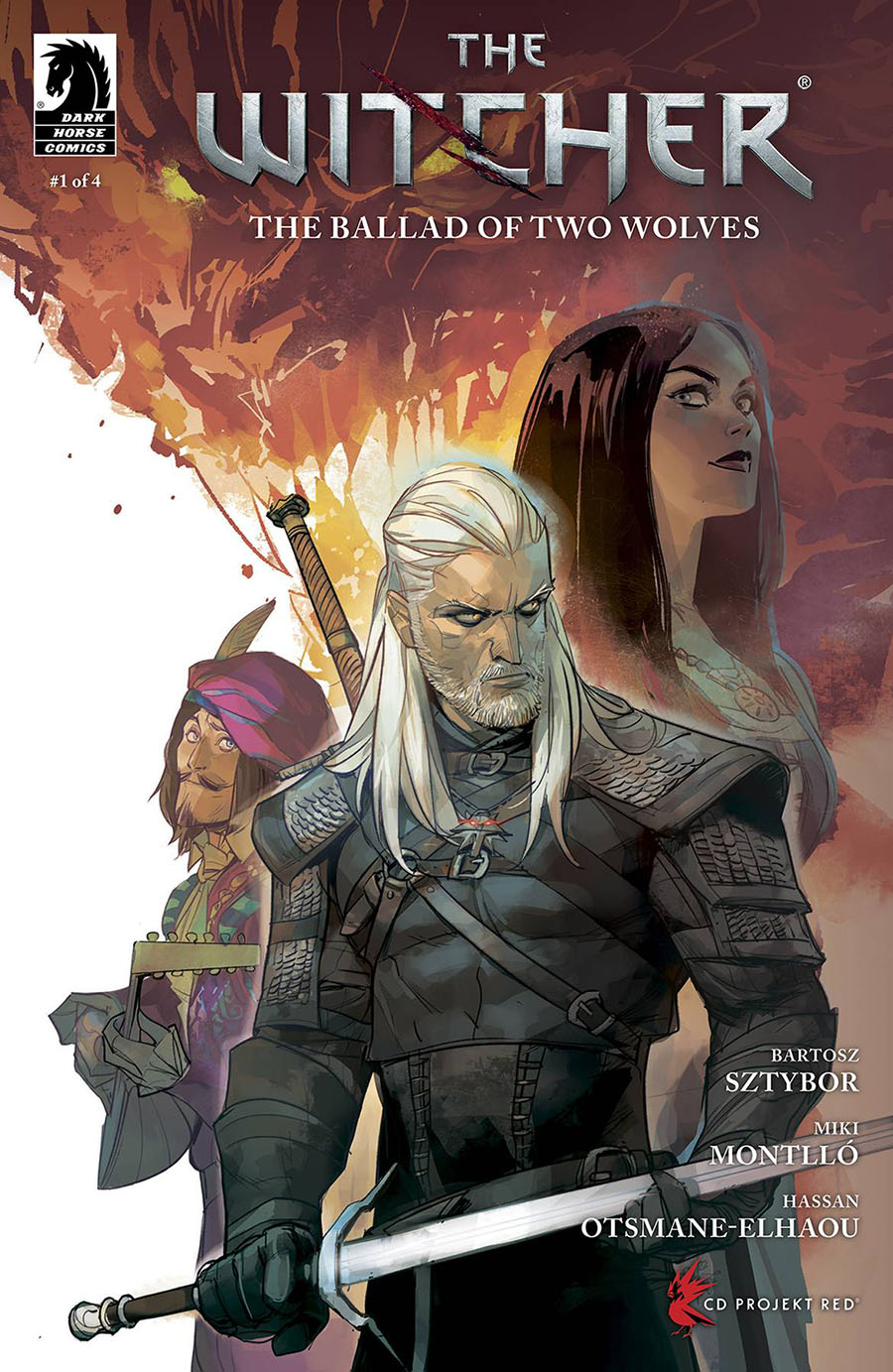 Witcher The Ballad Of Two Wolves #1 Cover C Variant Otto Schmidt Cover