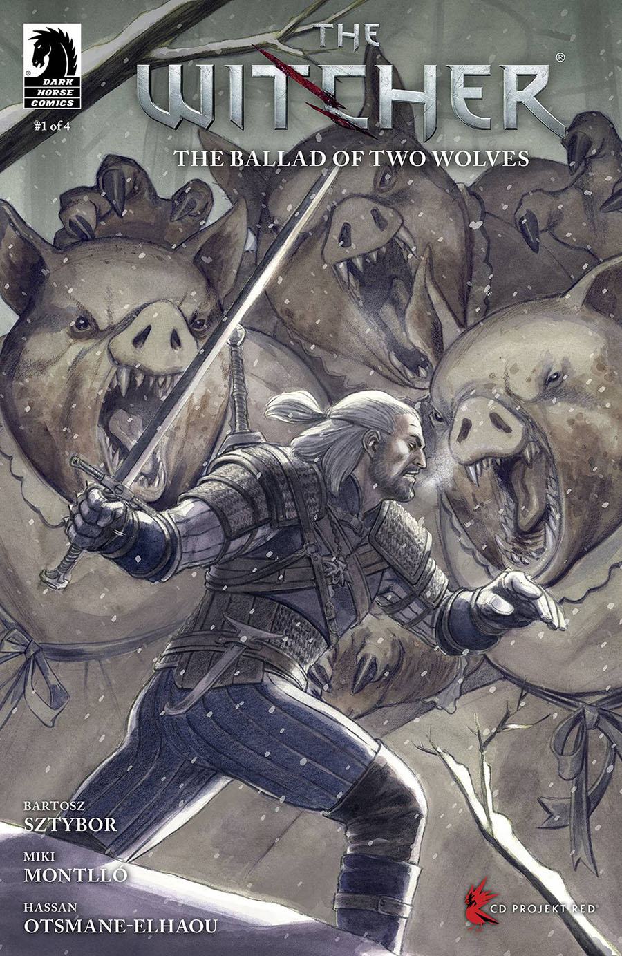 Witcher The Ballad Of Two Wolves #1 Cover D Variant David Lopez Cover