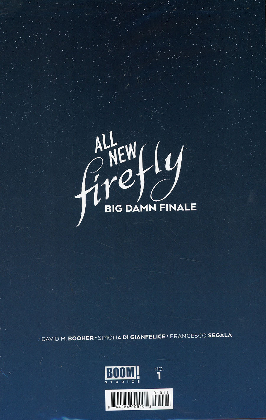 All-New Firefly Big Damn Finale #1 (One Shot) Cover A Regular Mona Finden Cover