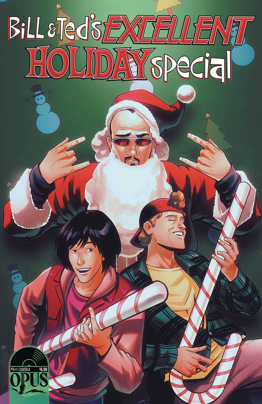 Bill & Teds Excellent Holiday Special #1 (One Shot) Cover A Regular Reilly Brown Cover