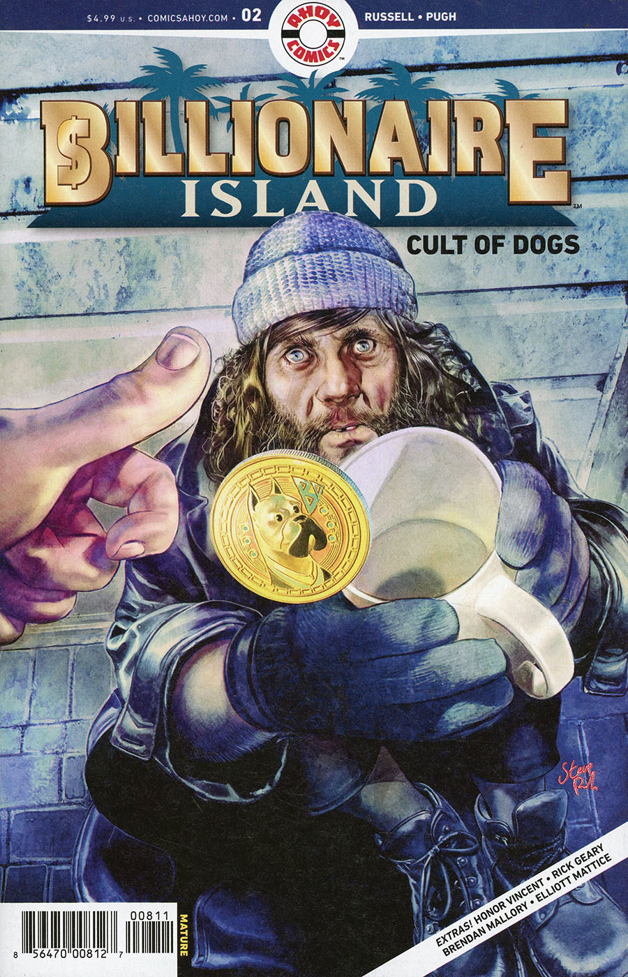 Billionaire Island Cult Of Dogs #2 Cover A Regular Steve Pugh Cover