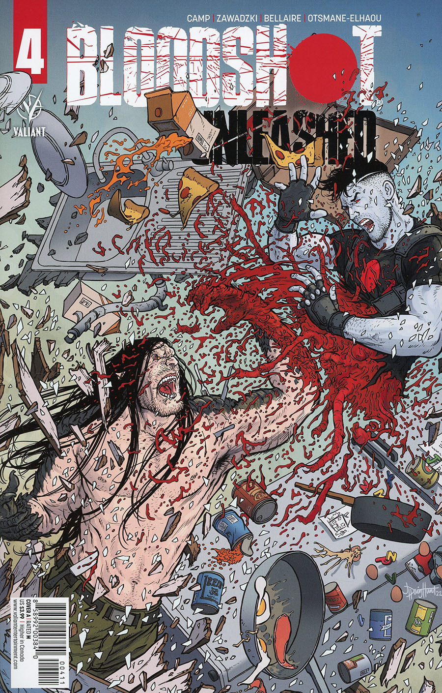 Bloodshot Unleashed #4 Cover A Regular Jon Davis-Hunt Cover